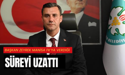 Başkan Zeyrek Manisa FK’ya verdiği süreyi uzattı