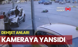 Dehşet anları kameraya yansıdı