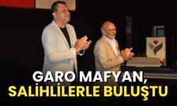 Garo Mafyan, Salihlilerle buluştu | Piyano dinletisi salondakileri mest etti