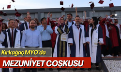 Kırkağaç MYO’da mezuniyet coşkusu