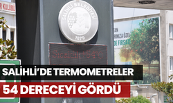 Salihli kavruluyor | Salihli’de termometreler 54 dereceyi gördü