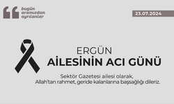 Ergün ailesinin acı günü