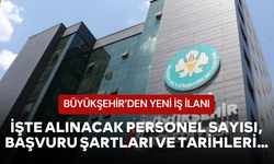 İş arayanlar dikkat ! Manisa Büyükşehir Belediyesi’nden yeni iş ilanı | İşte alınacak personel sayısı, başvuru şartları ve müracaat tarihleri…