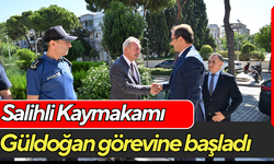 Salihli Kaymakamı Güldoğan görevine başladı