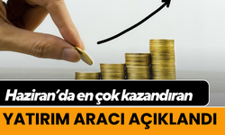 Haziran’da en çok kazandıran yatırım aracı açıklandı