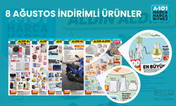 İndirimli Basmalı Rondo 149 TL, Şarjlı Damacana Pompası 109 TL | A101 Aktüel 8 Ağustos Perşembe Kataloğu