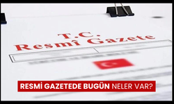 Resmi Gazete'de Bugün Yayımlananlar | 27 Eylül Cuma 2024