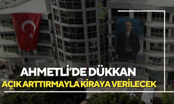 Ahmetli’de dükkan açık arttırma ile Kiraya verilecek