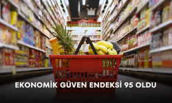 Ekonomik güven endeksi 95 oldu