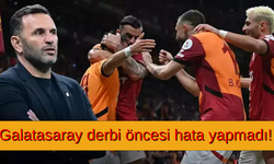 Galatasaray derbi öncesi hata yapmadı! Süper Lig'de liderliğe yükseldi