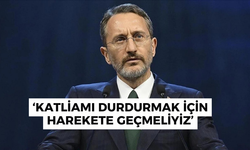 İletişim Başkanı Altun 'Soykırıma sessiz kalmak, tüm trajediye ortak olmaktır'