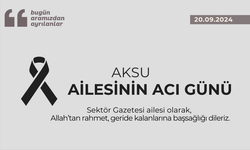 Aksu ailesinin acı günü