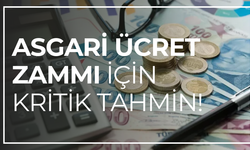 Asgari ücret zammı için kritik tahmin!