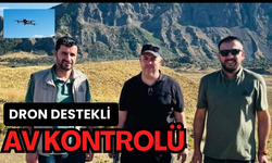 Dron destekli av kontrolü