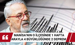 Manisa’nın o ilçesinde 1 hafta arayla 4 büyüklüğünde 2 deprem ! Naci Görür, depremleri değerlendirdi