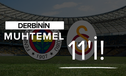 Derbiye saatler kaldı! İşte Fenerbahçe ve Galatasaray'ın muhtemel derbi 11'i!