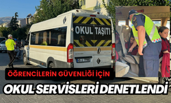 Salihli’de 114 okul servisi denetlendi