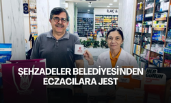 Şehzadeler Belediyesi'nden eczacılara jest