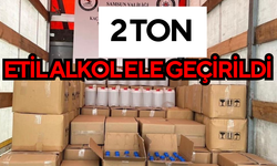 Sahte içki yapımında kullanılan 2 ton etil alkol ele geçirildi