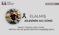 Elalmış ailesinin acı günü