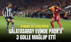 Galatasaray evinde PAOK'u 3 golle mağlup etti