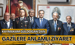 Salihli Kaymakamı Güldoğan, Gaziler Derneğini ziyaret etti