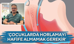 Türkyılmaz, ‘Çocuklarda horlamayı hafife almamak gerekir’