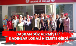 Manisa’nın o ilçesinde bir ilk !  Kadınlar Lokali hizmete açıldı