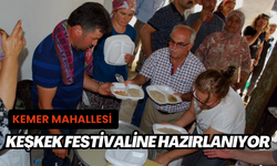 Salihli’nin Kemer Mahallesi 5.keşkek festivaline hazırlanıyor