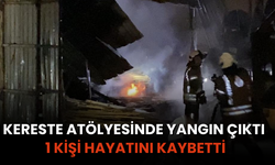 Kereste atölyesinde yangın çıktı: 1 kişi hayatını kaybetti