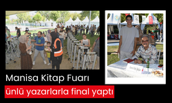 Manisa Kitap Fuarı ünlü yazarlarla final yaptı