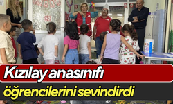 Kızılay anasınıfı öğrencilerini sevindirdi