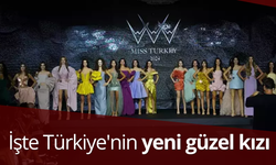 Miss Turkey 2024'ün birincisi belli oldu! İşte Türkiye'nin yeni güzeli