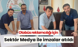 Otobüs reklamcılığı için Sektör Medya ile imzalar atıldı