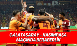 Galatasaray – Kasımpaşa maçında beraberlik