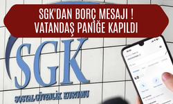 SGK'dan borç mesajı!  Vatandaş paniğe kapıldı