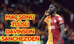 Maç sonu 3'lüsü Davinson Sanchez'den