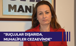 Başkan Özalper: '‘Suçlular dışarıda, muhalifler cezaevinde’'