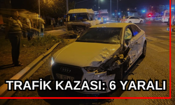 Zincirleme trafik kazası: 6 yaralı