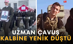 Uzman çavuş kalbine yenik düştü