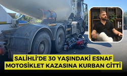 Salihli’de motosiklet kazası yine can aldı! 30 yaşındaki genç hayatını kaybetti