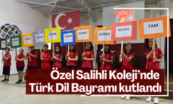 Özel Salihli Koleji’nde Türk Dil Bayramı kutlandı