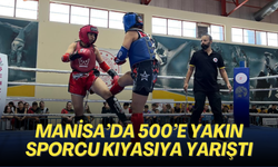 Manisa’da 500’e yakın sporcu kıyasıya yarıştı