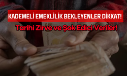 Emekli maaşı hesabı tüm dengeleri bozdu | Kademeli emeklilikte tarihi zirve!