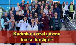 Kadınlara özel yüzme kursu başlıyor