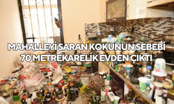 Mahalleyi saran kokunun sebebi 70 metrekarelik evden çıktı