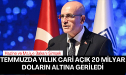 Hazine ve Maliye Bakanı Şimşek: "Temmuzda yıllık cari açık 20 milyar doların altına geriledi"