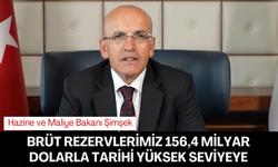 Bakan Şimşek: “Brüt rezervlerimiz 156,4 milyar dolarla tarihi yüksek seviyeye ulaştı”