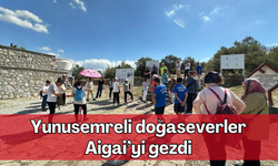 Yunusemreli doğaseverler Aigai’yi gezdi