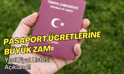 Pasaport ücretlerine büyük zam: Yeni fiyat listesi açıklandı!